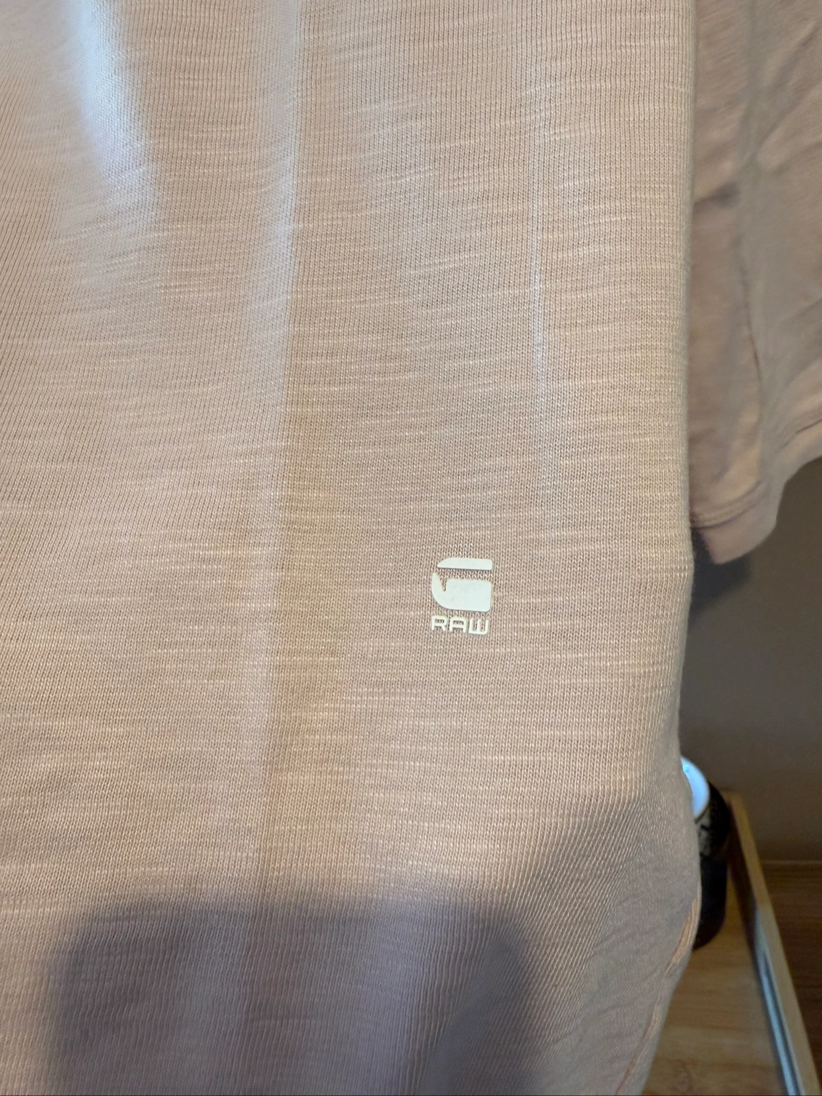 Gebreide trui G-Star RAW dames M Boyfriend Fit roze poeder mouw 3/4 – Zeer goede staat – photo 4